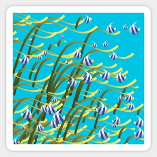 Underwater life Sticker